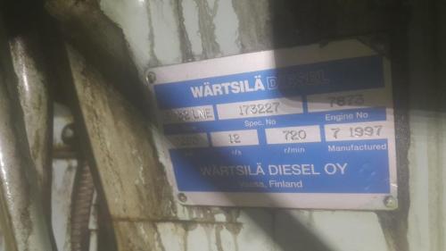 Wartsila 18V32lne gensets