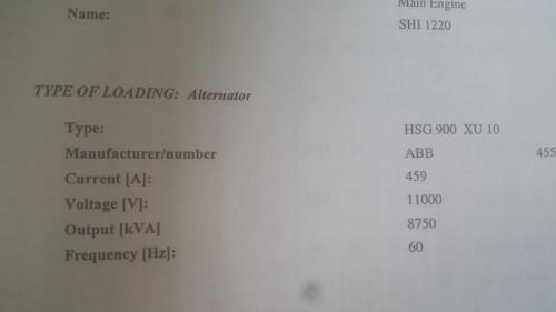 Wartsila 18V32lne gensets