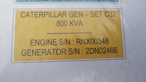 CAT32 gensets